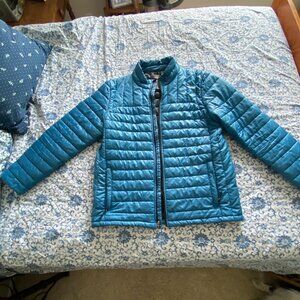 Slalom Men's Puffer Jacket - Size Large - Blue
